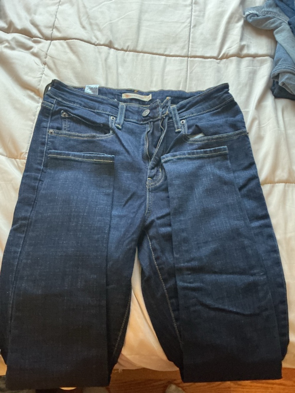 Levi's Women's Dark Blue Skinny Jeans